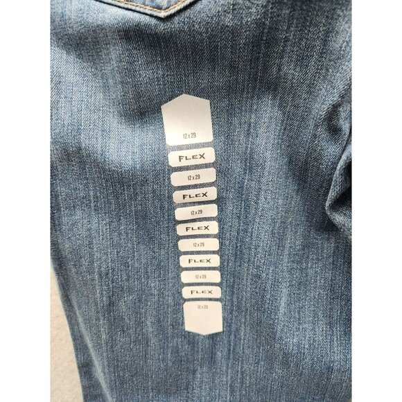 Duluth Womens Mid Rise Bootcut Jeans  Denim  Size 12 x 29  Comfortable Design  W - Picture 4 of 8